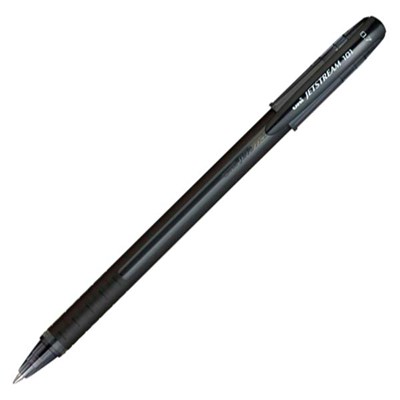 Uni-Ball Jetstream: Roller Ball Ink Pen - 0.7 mm Black (SX-101-07)