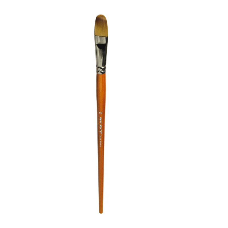 Mont Marte Artist Brush Taklon Filbert 16 MCG0120