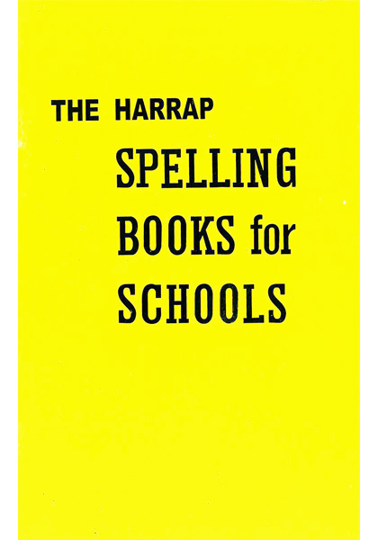 The Harrap: Spelling Books for Schools (Book 3)