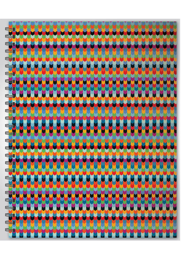 Boi Bichitra Notebook [Rainbow Tapestry - BBNB0013] Single Line | 200 Pages (Medium)