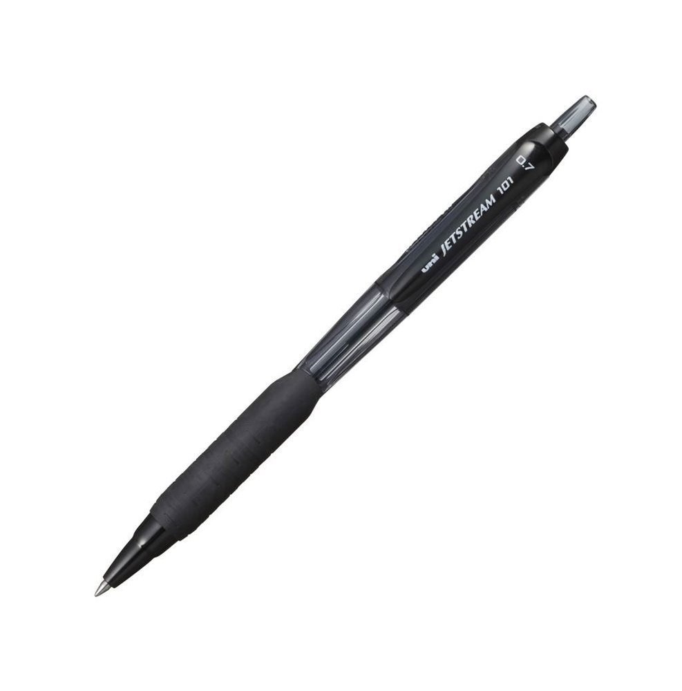 Uni-Ball Jetstream: Roller Ball Ink Pen - 0.7 mm Black (SXN-101-07)