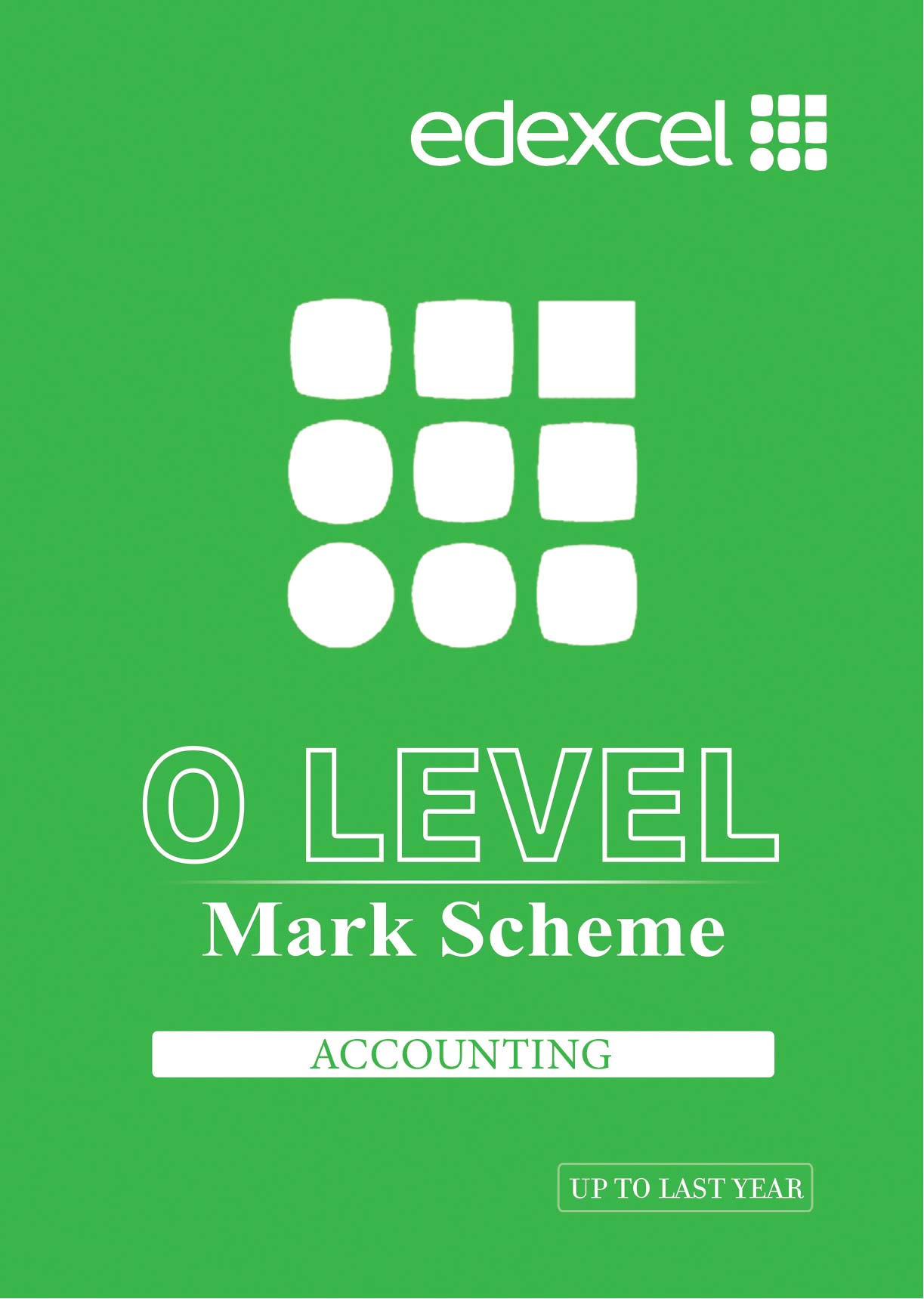Edexcel International GCSE Accounting Mark Scheme