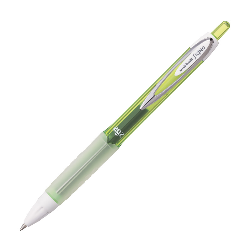 Uni-Ball Signo: Gel Ink Pen - 0.7 mm Green (UMN- 207F)