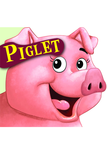 Piglet (Cutout Board Books)