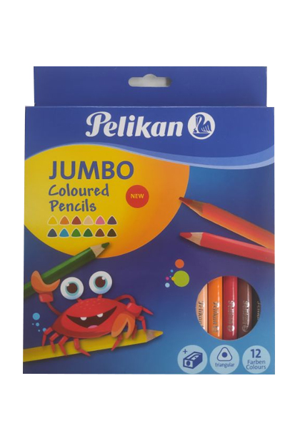 Pelikan Jumbo Coloured Pencils 12 Colours