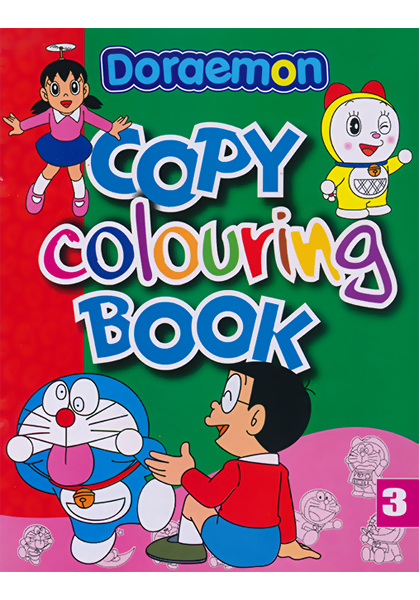 Doraemon Copy Colouring Book 3