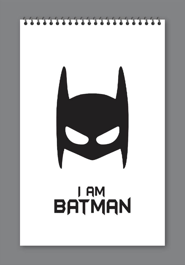 Boi Bichitra Notepad [Batman] Unruled | 100 Pages
