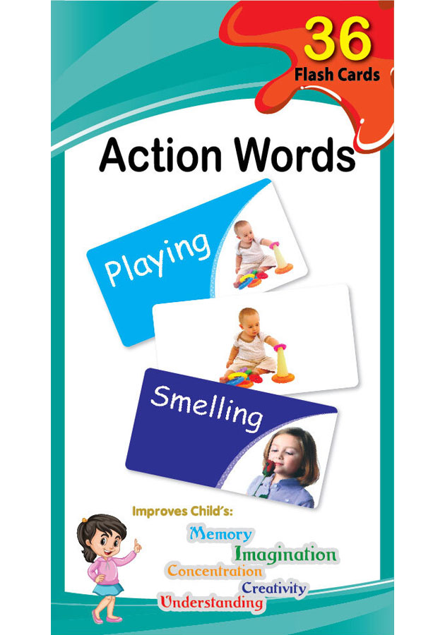 Flash Card- Action Words ( 36 Cards)