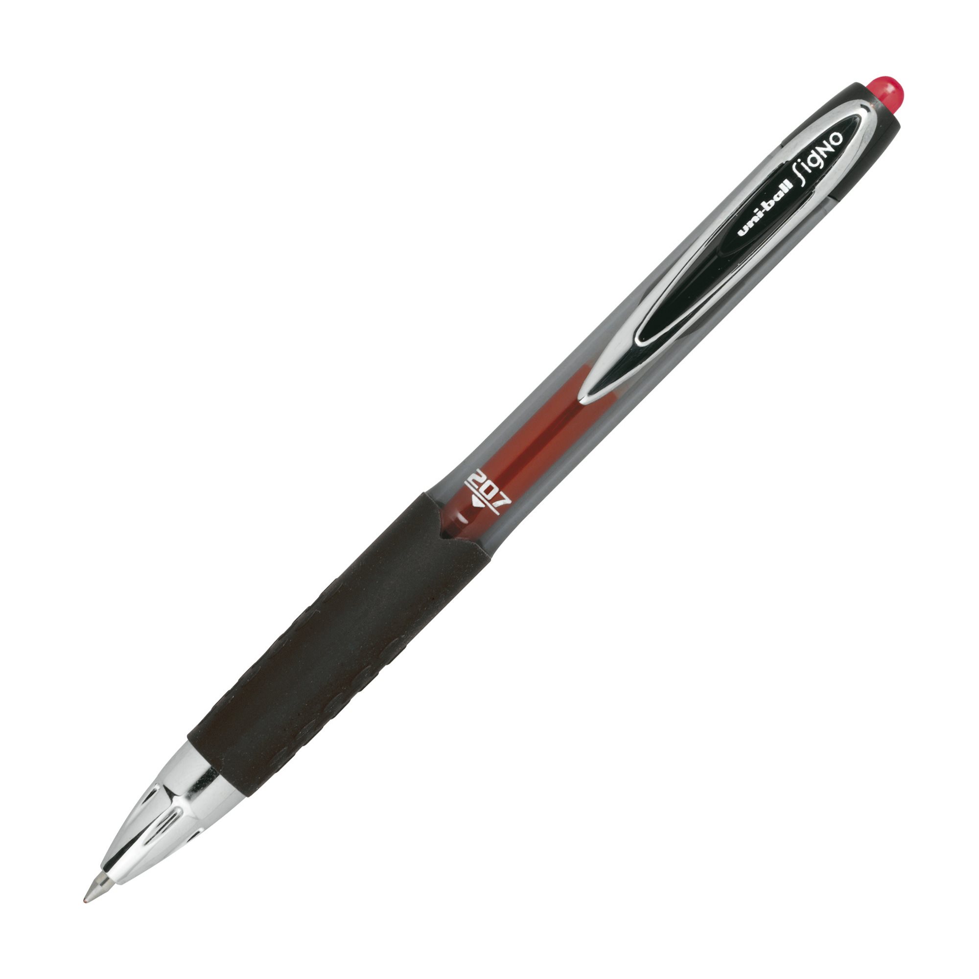 Uni-Ball Signo: Gel Ink Pen - 0.7 mm Red (UMN-207)