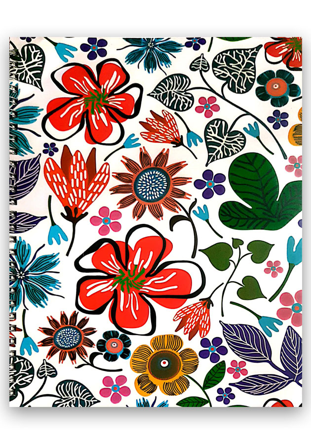 Boi Bichitra Notebook [ 8.7" x 11.2" in] Single Line | 160 Pages (Large ) Spiral