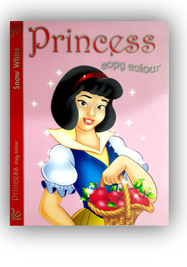 Princess Copy Colour Book- Snow White