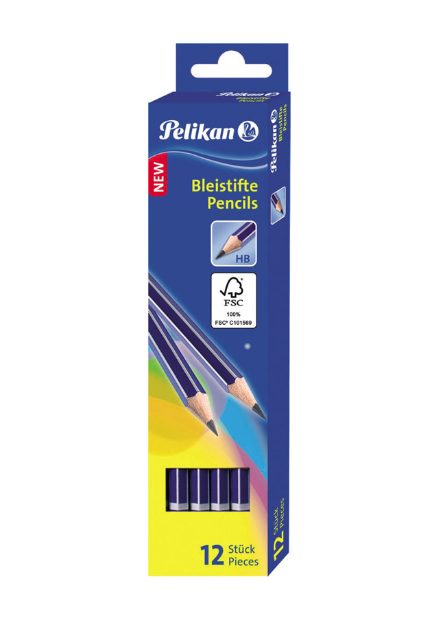 Pelikan HB Pencils [Free Sharpener]