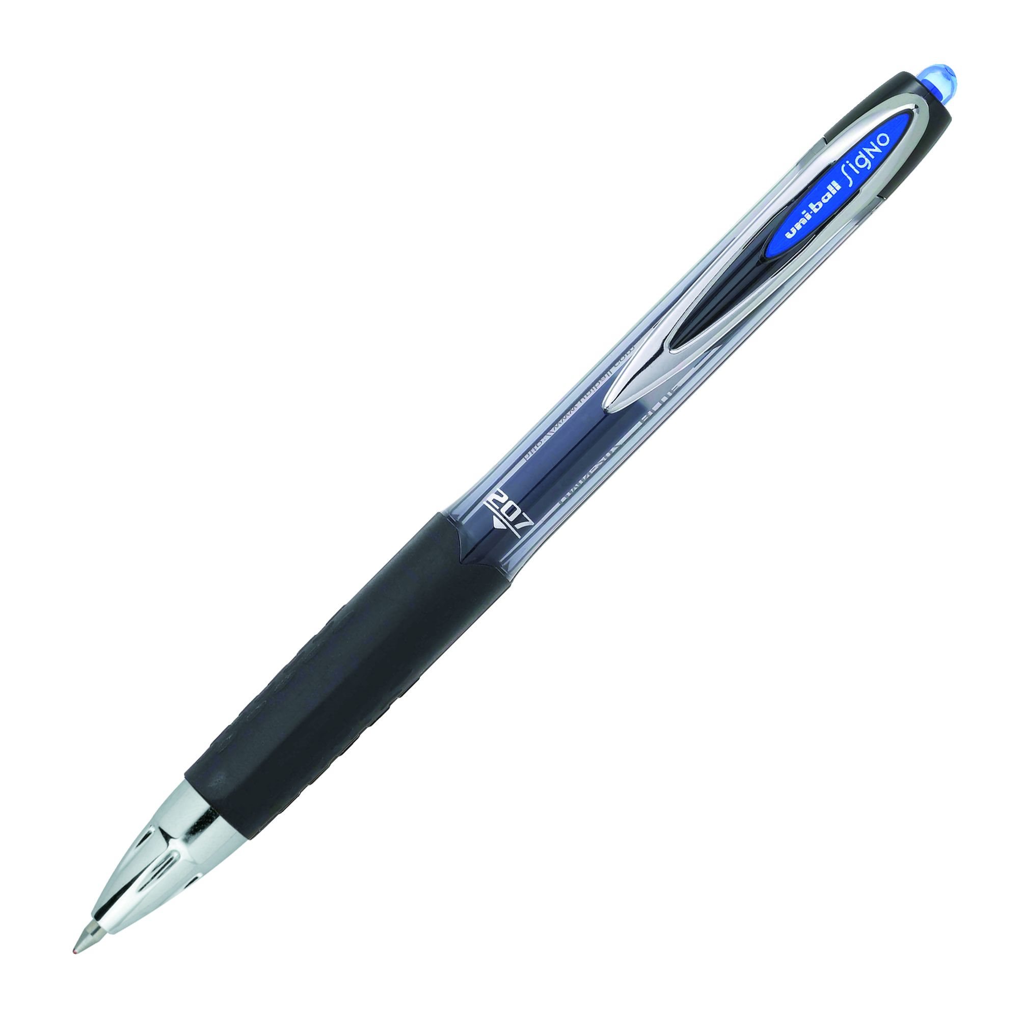 Uni-Ball Signo: Gel Ink Pen - 0.7 mm Blue (UMN-207)
