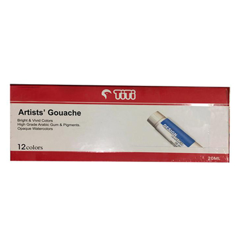 TiTi Artists Gouache 12 Colours