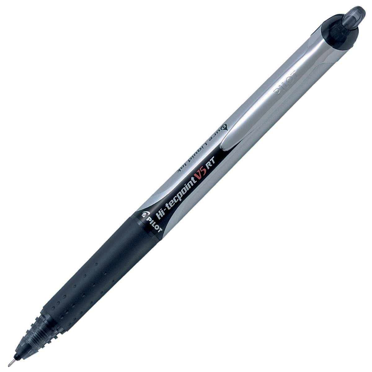 Pilot Hi-Tecpoint V5 RT: Liquid Ink Rollerball Pen - Fine Tip (Black)
