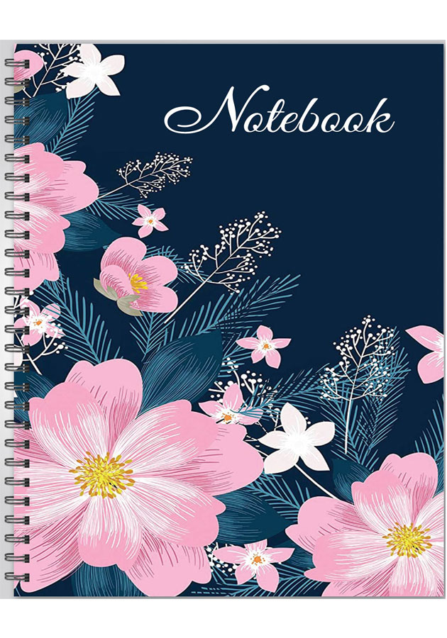 Boi Bichitra Notebook [Flower - BBNB0009] Single Line | 200 Pages (Large )