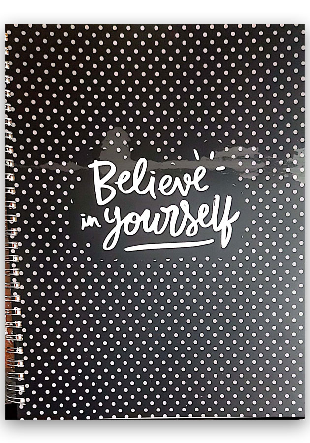 Boi Bichitra Notebook [ 8.7" x 11.2" in] Single Line | 160 Pages (Large ) Spiral