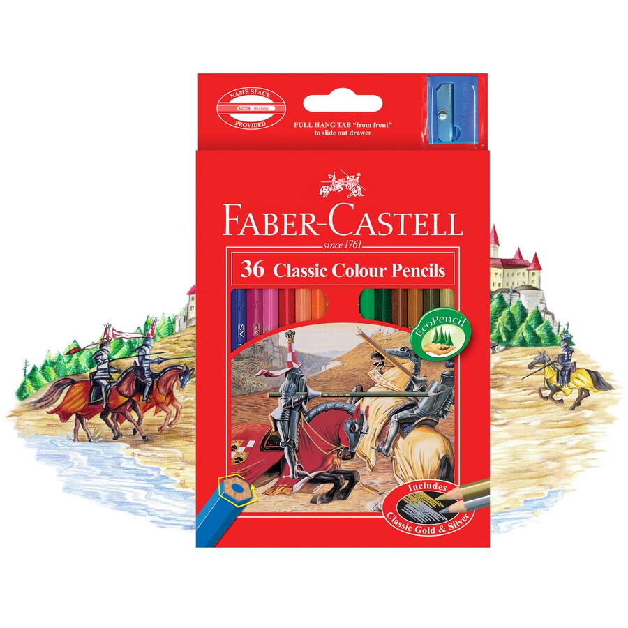 Faber Castell 36 Classic Colour Pencils