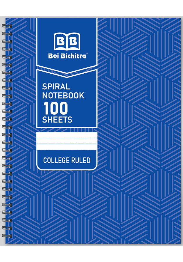 Boi Bichitra Notebook [Pro XDR Blue - BBNB0001] Single Line | 200 Pages (Large )