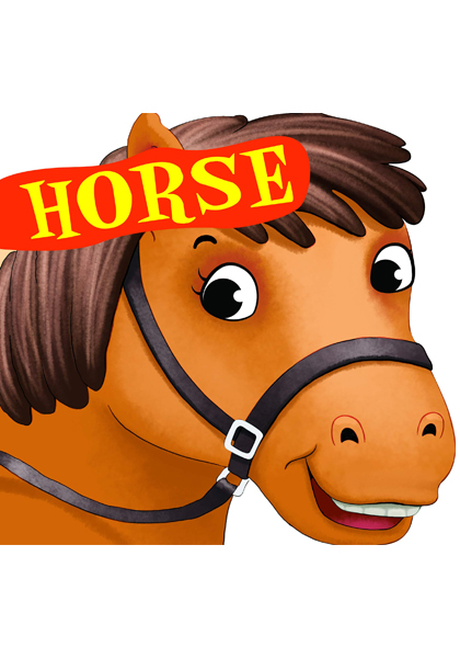 Horse (Cutout Board Books)