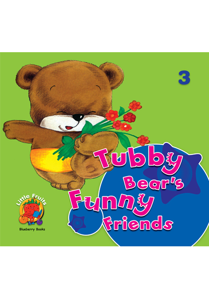 Little Fruits: Blueberry Books:Tubby Bear Funny Friends