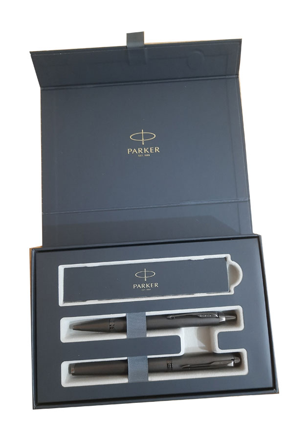 Parker IM Vibrant Rings Fountain Pen and Ball Pen