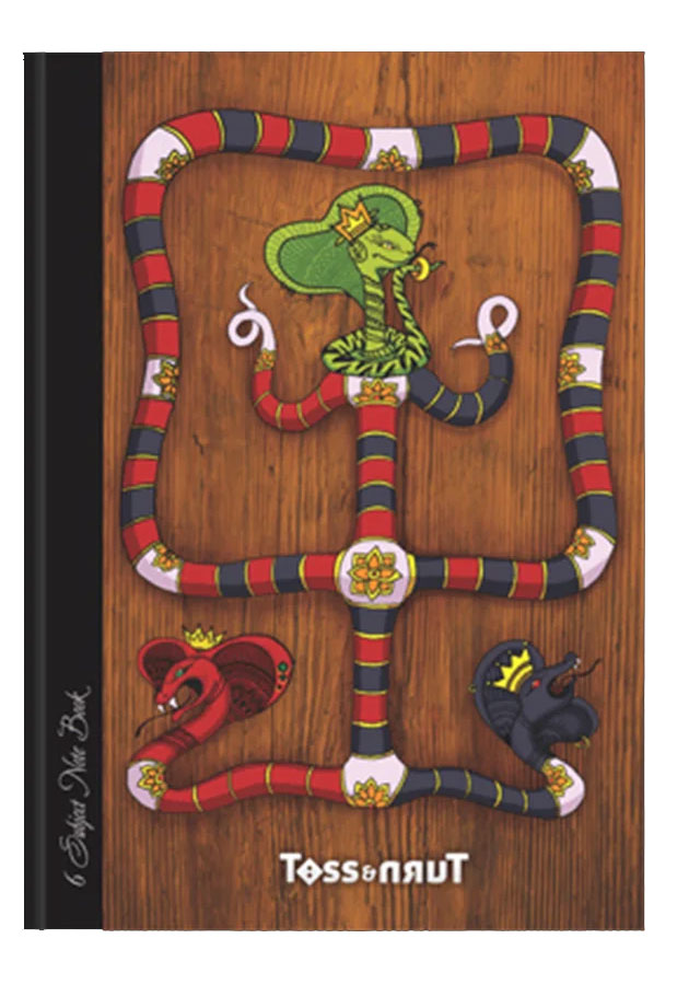 6 Subject note Book Original Hardcover Big