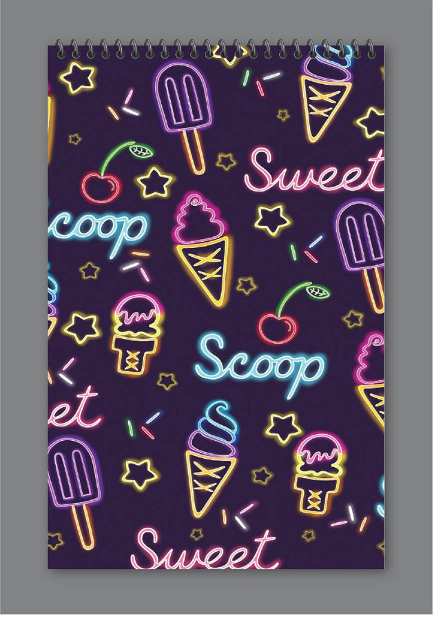 Boi Bichitra Notepad [Sweet Scoop] Unruled | 100 Pages