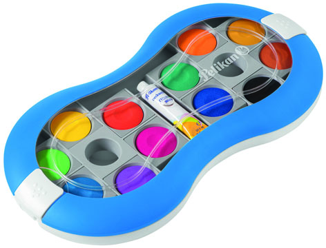 Pelikan Opaque Paint Box Space+ Blue 12 Colours