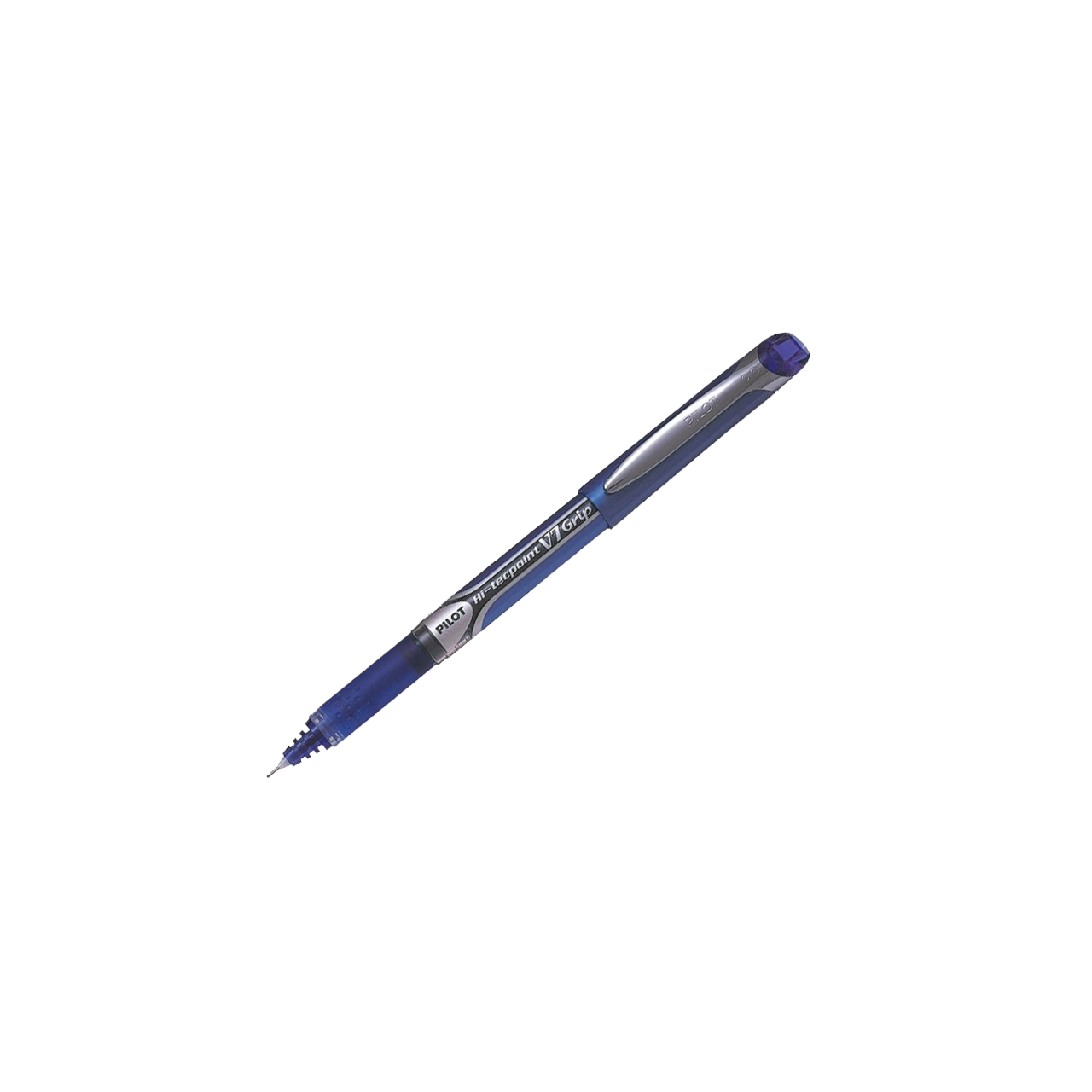 Pilot Hi-Tecpoint V7 Grip: Liquid Ink Rollerball Pen - Medium Tip (Blue)
