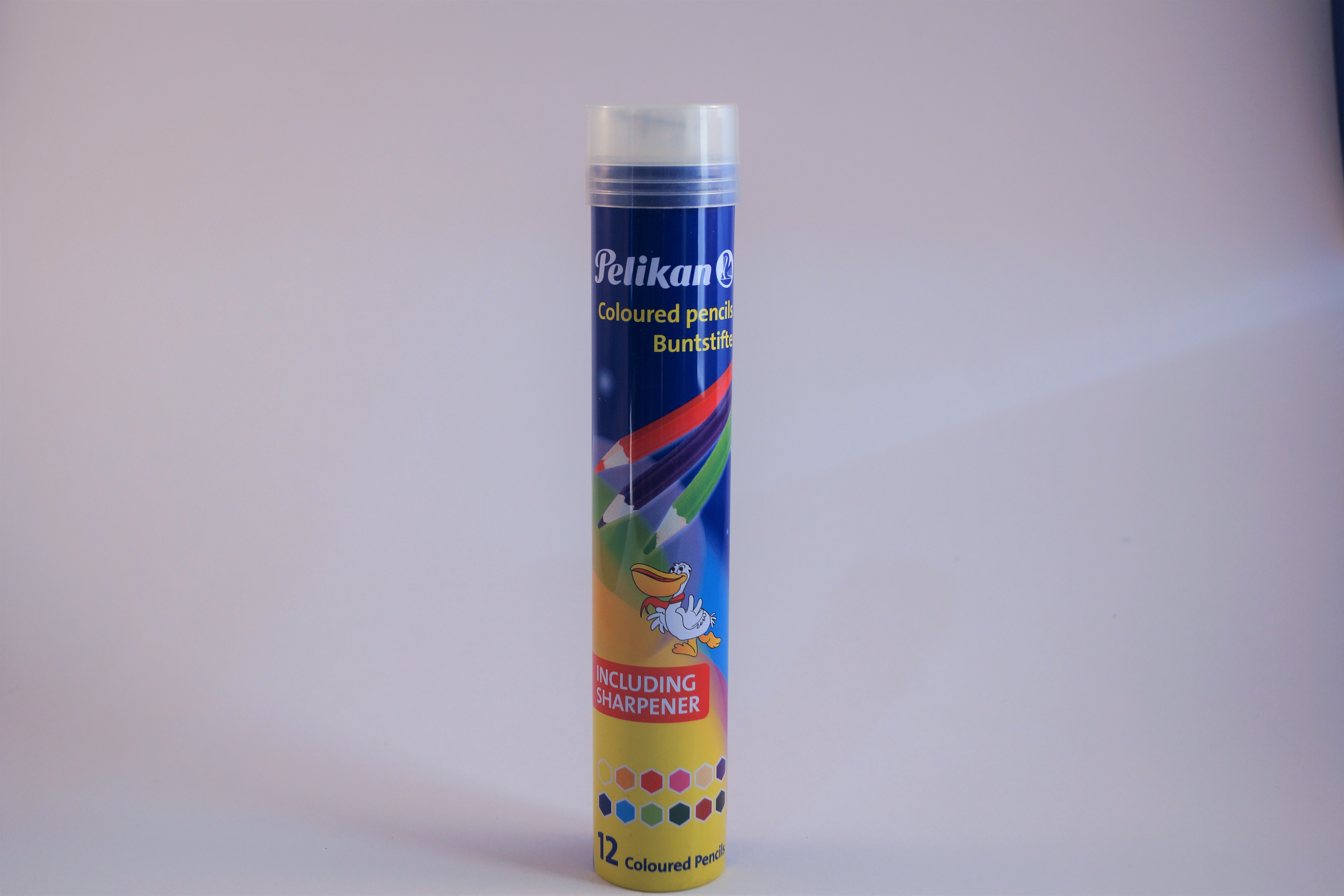 Pelikan Coloured Pencils Cylinder with Sharpener 12 Colours
