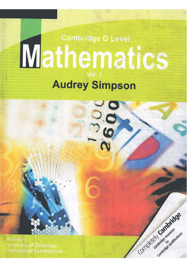 Cambridge O Level Mathematics (Volume 1)