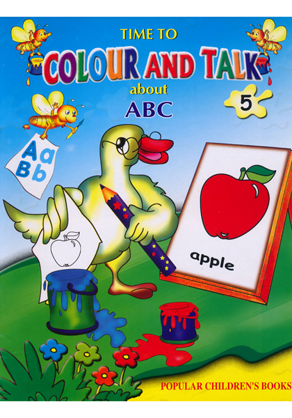 Time To Colour And Talk-5 : About ABC