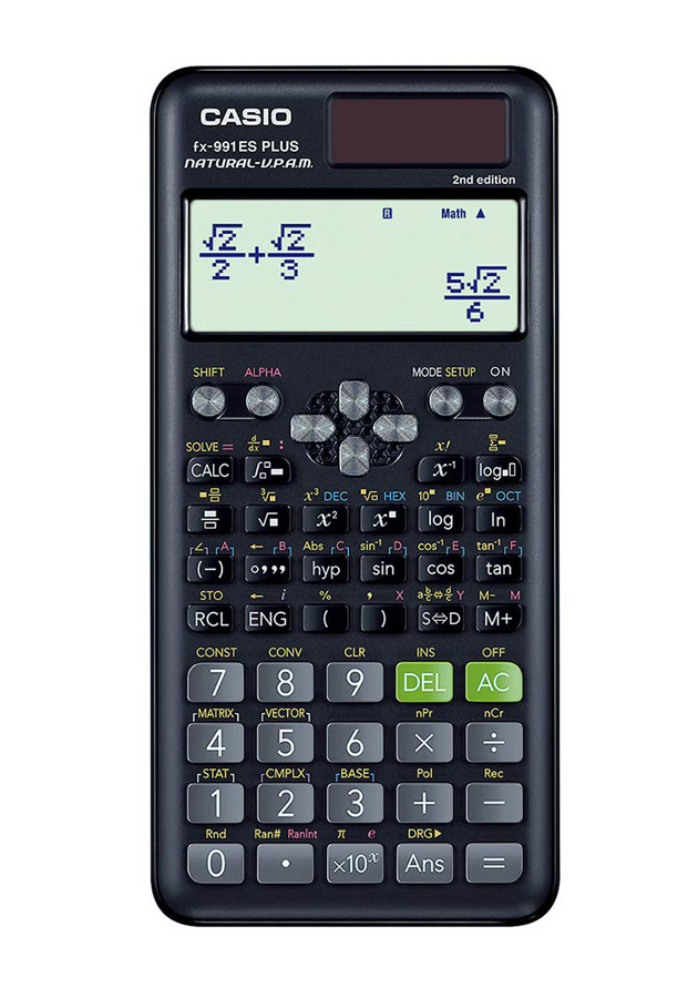 Casio FX-991 ES Plus Non-programmable Scientific Calculator (2nd Edition)