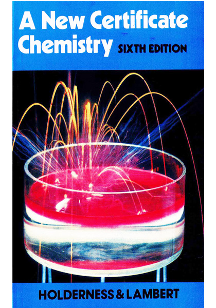 A New Certificate Chemistry (Sixth Edition)