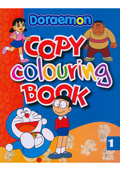 Doraemon Copy Colouring Book 1