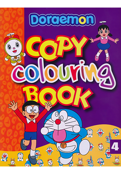 Doraemon Copy Colouring Book 4