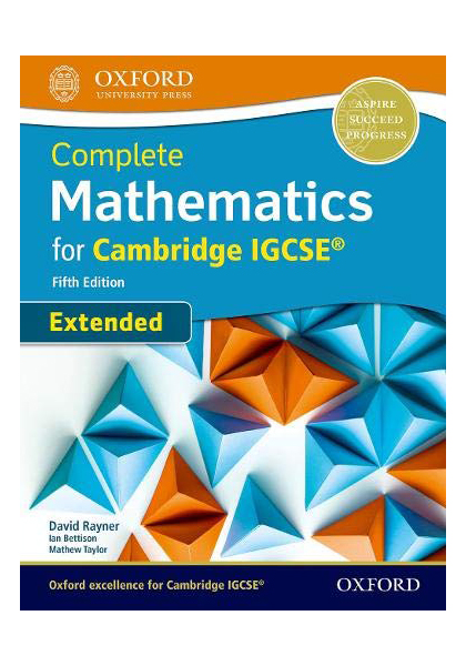 Complete Mathematics for Cambridge IGCSE® Extended (Fifth Edition)