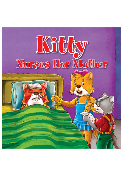 Kitty Nurses Her Mother