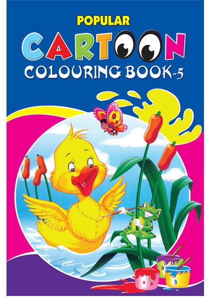 Popular Cartoon Colouring Book 5