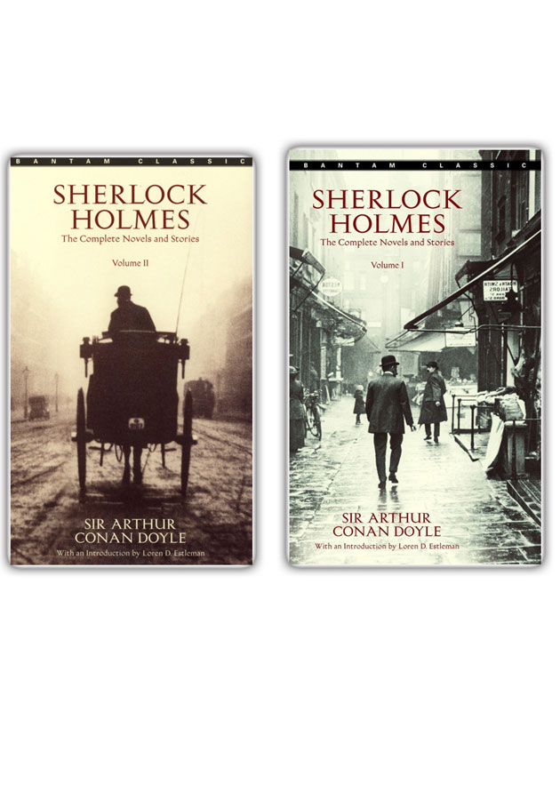 The Complete Sherlock Holmes ( Local Print ) 2 Books- Sherlock Holmes Book Series