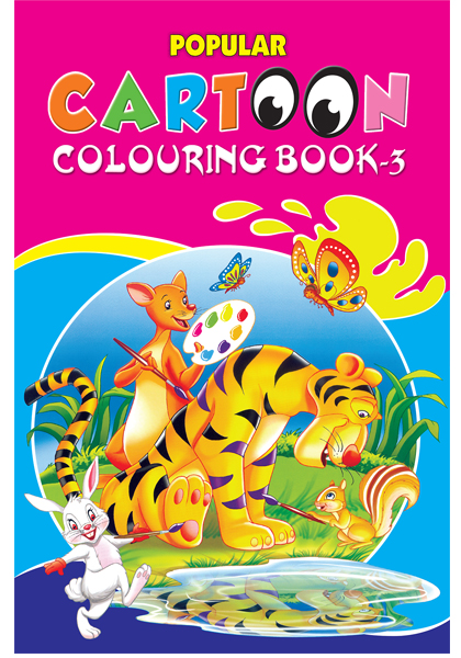Popular Cartoon Colouring Book 3