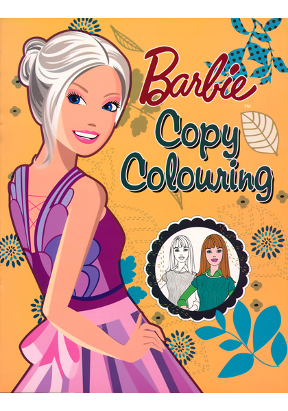 Barbie Copy Colouring 3