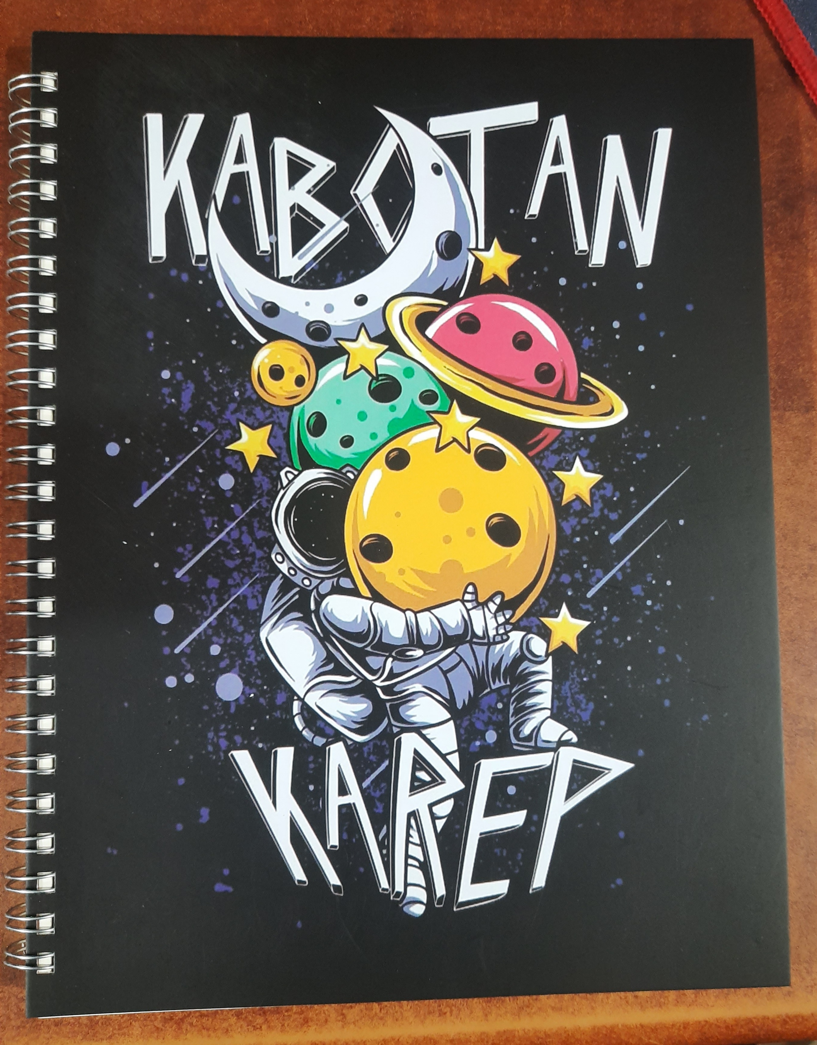 Boi Bichitra Notebook [ 7.4" x 9.8" in] Single Line | 200 Pages (Medium) Spiral