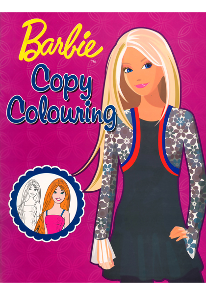 Barbie Copy Colouring 5