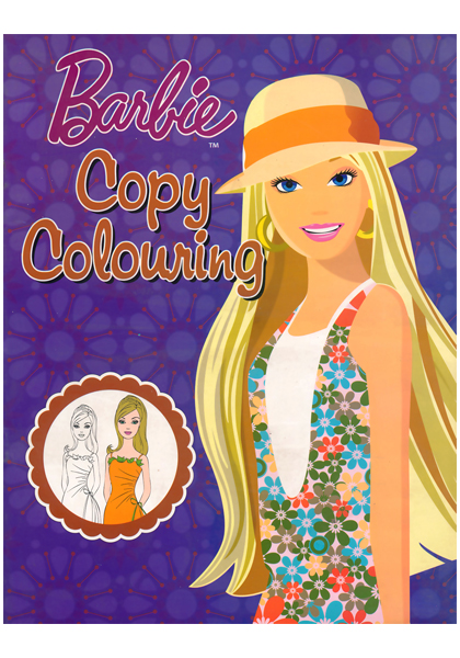 Barbie Copy Colouring 4