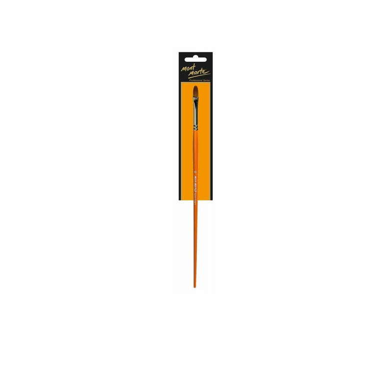 Mont Marte Artist Brush Taklon Filbert 6 MCG0118