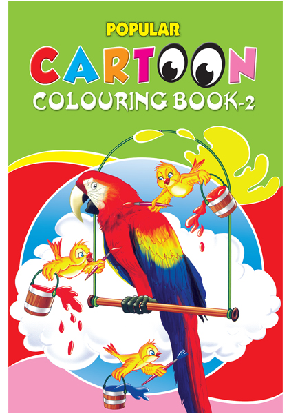 Popular Cartoon Colouring Book 2