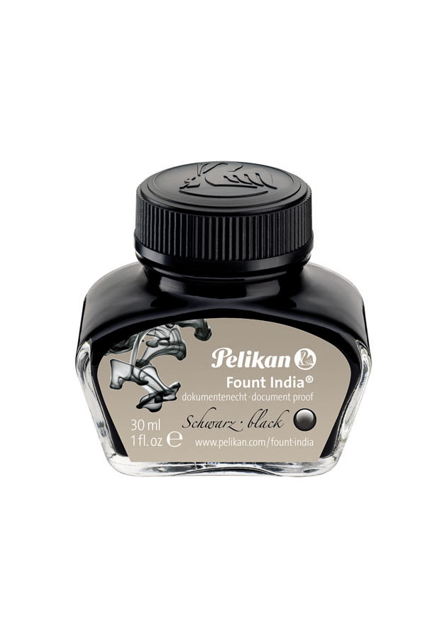 Pelikan Fountain Pen Ink 4001 Brilliant Black 30 ML