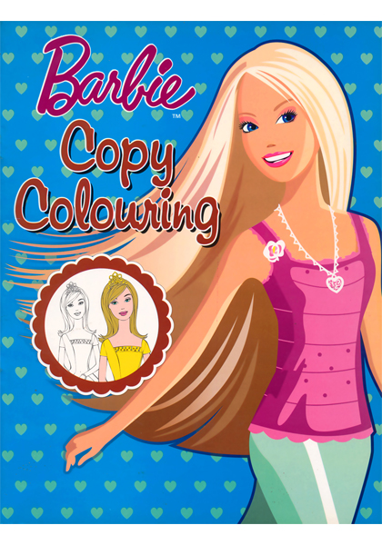 Barbie Copy Colouring 2